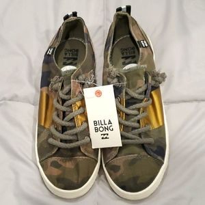 Billabong Camo Slip On Sneakers